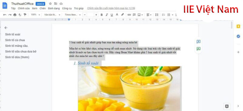 Hướng dẫn cách copy chữ trong PDF bằng Google Drive