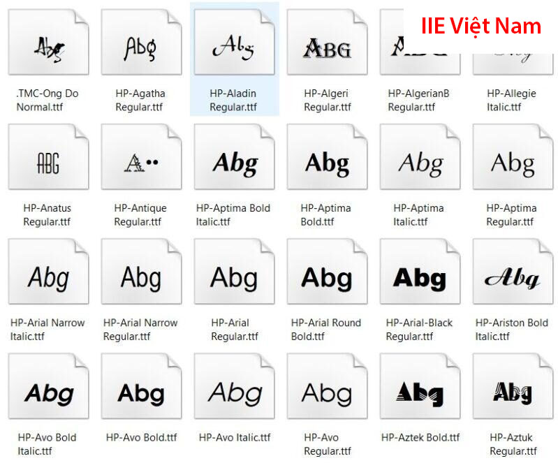 Các font chữ tiếng Việt đẹp trong Word dành cho bạn