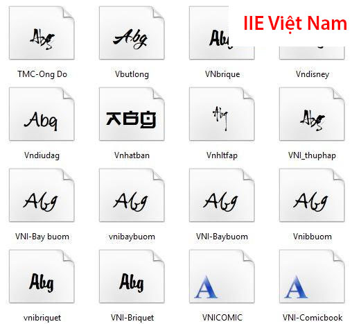 Các font chữ này sẽ mang lại cho mọi tài liệu của bạn một diện mạo mới mẻ và thu hút hơn.