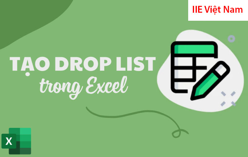 cách tạo drop list trong excel
