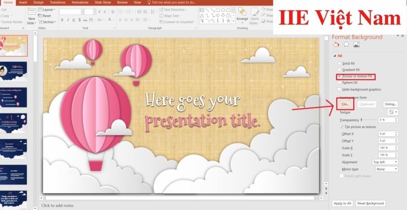 Với kỹ thuật chỉnh sửa phong cách trong Powerpoint, tạo ra những slide đẹp và chuyên nghiệp chưa bao giờ dễ dàng đến thế. Chỉ với vài thao tác, bạn có thể thay đổi background graphic một cách nhanh chóng và tiện lợi. Hãy theo dõi hình ảnh để biết thêm chi tiết.