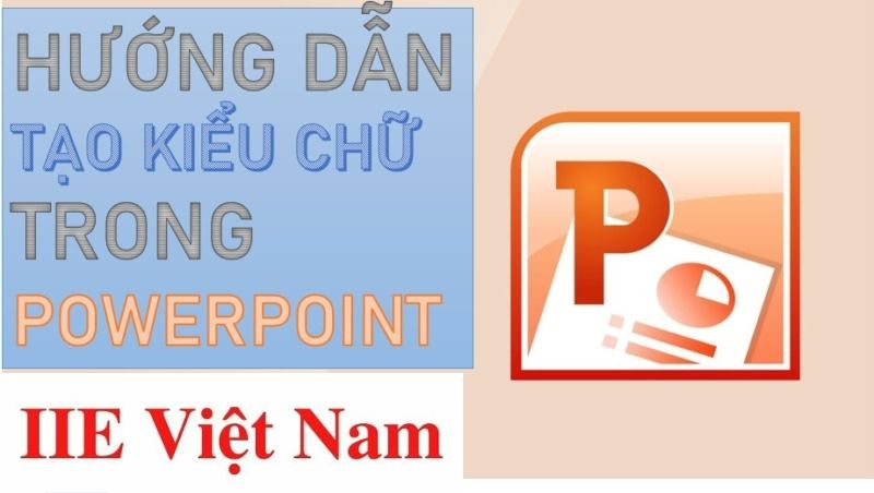 cách làm chữ cong trong powerpoint