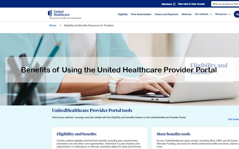 United Healthcare Provider Portal Manage Your Healthcare Accounts