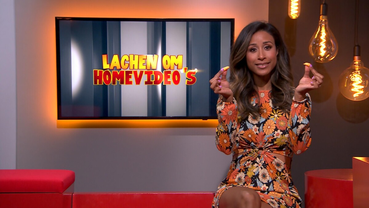 Presentatrice Lachen Om Home Video Vreugde