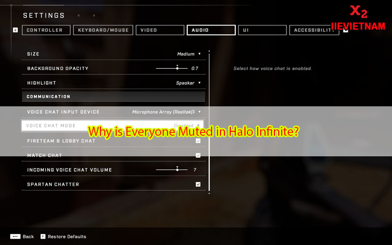 Why is Everyone Muted in Halo Infinite? Uncover the Reasons and Solutions