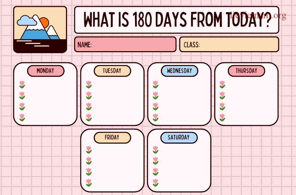 What Was 180 Days Ago? Discover the Exact Date with our Simple Calculator