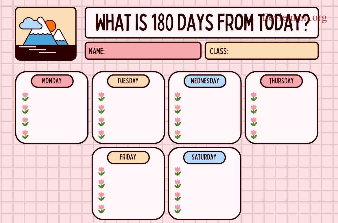 What Was 180 Days Ago Discover The Exact Date With Our Simple Calculator