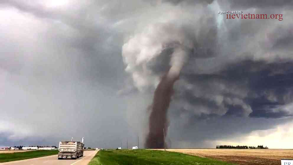 Alberta Tornado Video - Intense Storm Unleashes Devastation