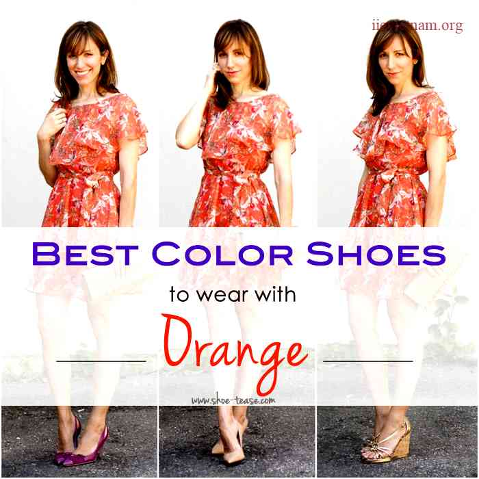 What Color Shoes for Orange Dress? Style Tips and Ideas