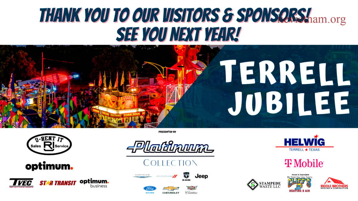 What Time Does the Terrell Jubilee Close? Closing Schedule